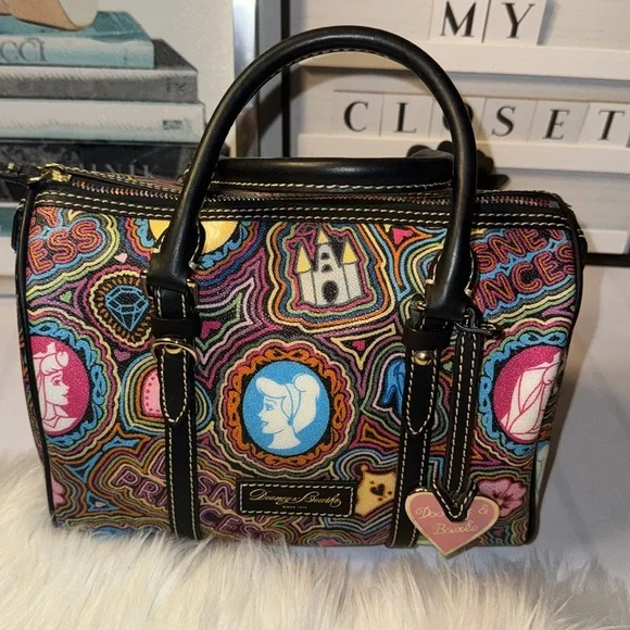 Rare Disney Parks Dooney & Bourke Pop Princess Satchel Bag EUC - Picture 3 of 10